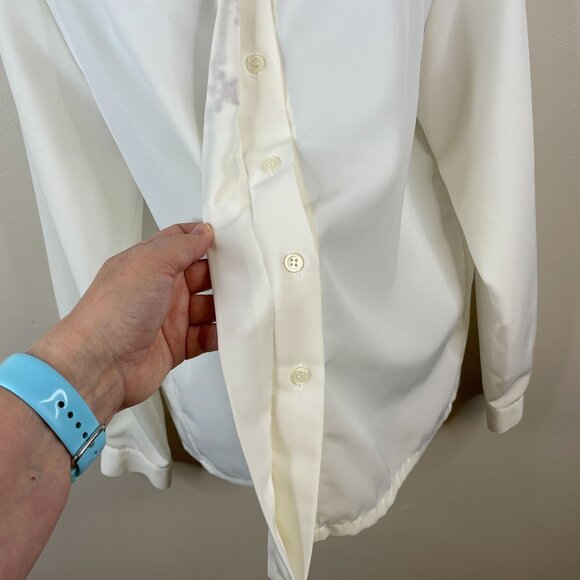 Vintage Academia Grandma Embroidered Top Size 12P Hobbit Forest Countryside Chic - Picture 8 of 13